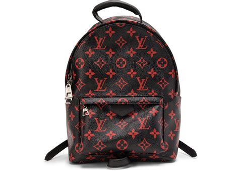 louis vuitton palm springs black red